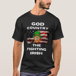 God Land de strijdende Ieren T-shirt