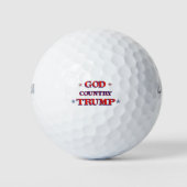 GOD LAND TRUMP GOLFBALLEN (Voorkant)