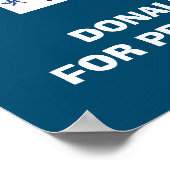 GOD LAND TRUMP POSTER (Hoek)