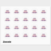 GOD LAND TRUMP RONDE STICKER (Vel)