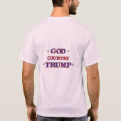 GOD LAND TRUMP T-SHIRT (Achterkant)
