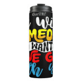 God liefhebben met iemand thermosbeker (Voorkant)