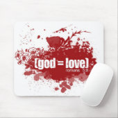 GOD = LOVE kopie Muismat (Met muis)