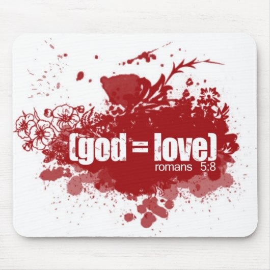 GOD = LOVE kopie Muismat (Voorkant)