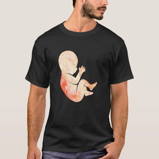 God Loves Children Pro Life Anti Abortus Roe Wade T-shirt (Voorkant)