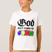 God maakt geen grapje t-shirt (Voorkant)