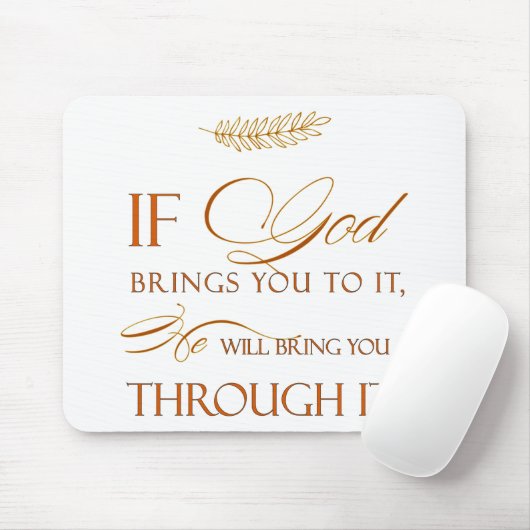 God maakt weg muismat (Met muis)