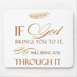 God maakt weg muismat