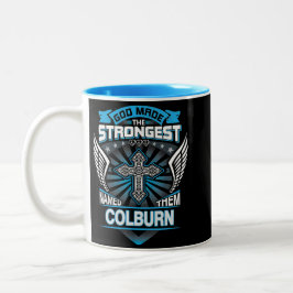 God Maakte De Sterkste En Noemde Ze Colburn Tweekleurige Koffiemok