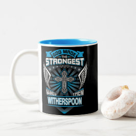 God Maakte De Sterkste En Noemde Ze Witherspoon Tweekleurige Koffiemok