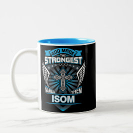 God Maakte De Sterksten En Noemde Ze Isom Tweekleurige Koffiemok