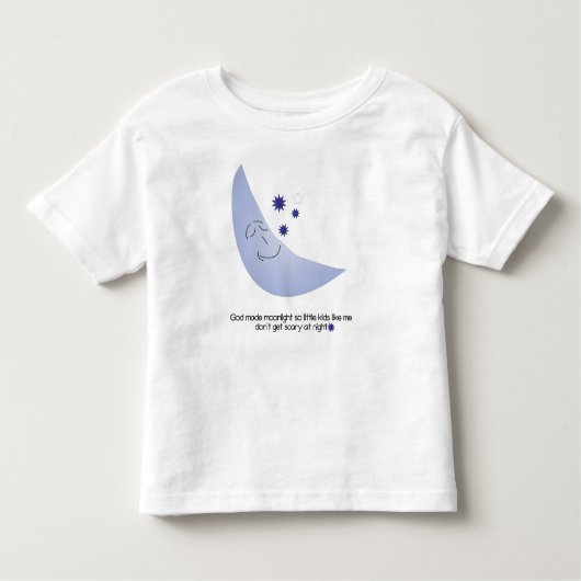 God maakte een moonlight-peuter T-Shirt (Voorkant)