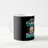 God maakte me een buschauffeur koffiemok (Voorkant links)