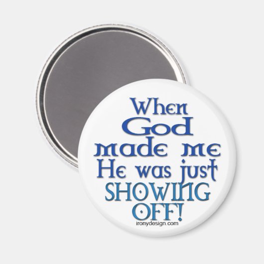 God maakte me magneten (Voorkant / Achterkant)