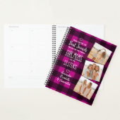 God Maakte Ons Beste Vrienden Roze Buffalo Geruit Planner (Display)