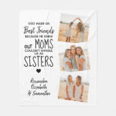 God maakte ons beste vriendschapsvriendschap Foto Fleece Deken (Voorkant)