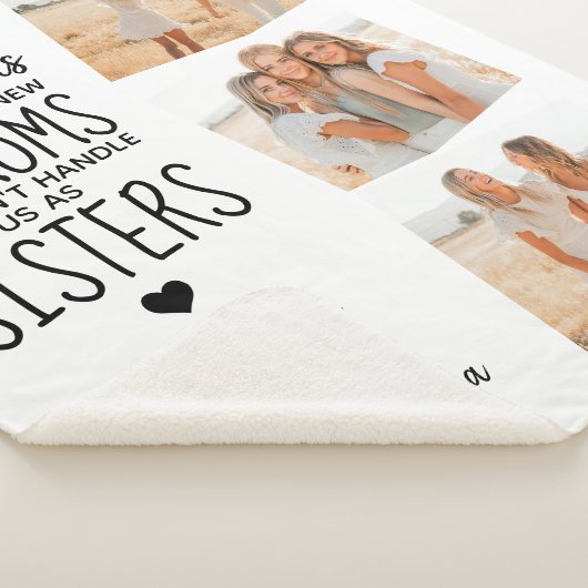 God maakte ons beste vriendschapsvriendschap Foto Sherpa Deken (3/4)