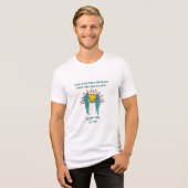 God maakte ze Strand Liefde Luxe Tri-Blend Shirt (Voorkant volledig)