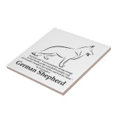 God Made a Shepherd Tegeltje (Zijkant)