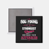 God Made Actuaries Hilarious Profession Design Magneet (Voorkant / Achterkant)