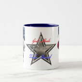 God-Made Jesus-Saved Texas-Raised Coffee Mok (Center)