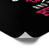 God Made Podiatristen Hilarious Profession Design Poster (Hoek)