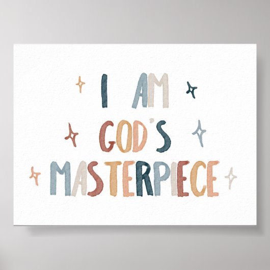God meesterwerk poster (Voorkant)