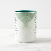 God met jullie nooit alleen Inspirerend bloemen. Mok (Midden)