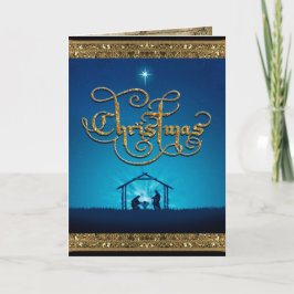 God met ons! Kerstfeestdag Feestdagen Kaart