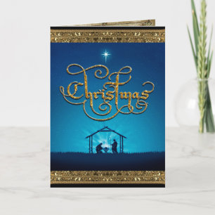 God met ons! Kerstviering Feestdagen Kaart