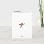 God met u steunt nooit alleen Comfort Flowers C Kaart (Achterkant)