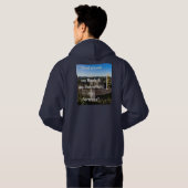 ''God Mijn Rots'' Hoodie (Achterkant volledig)