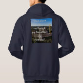 ''God Mijn Rots'' Hoodie (Achterkant)