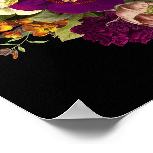 GOD mislukt nooit - Christelijke geloofsbijbel voo Poster (Hoek)