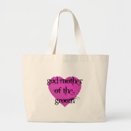 God Moeder van de Groom Grote Tote Bag (Voorkant)