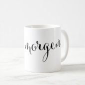 god morgen goedemorgen deense Mok (Voorkant rechts)