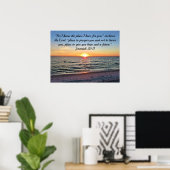 GOD MORNING GOD JEREMIAH 29:11 SUNRISE POSTER (Thuiskantoor)