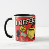 God morning koffie Echt klassieke stijl kunst Vade Mok (Links)