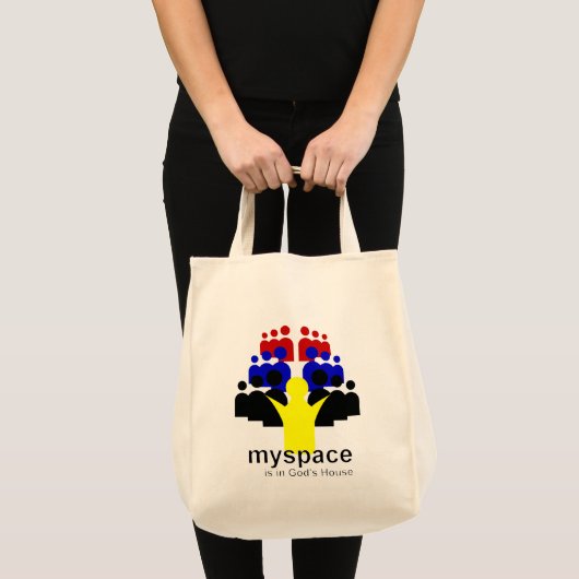 God MySpace Tote Bag (Voorkant (product))