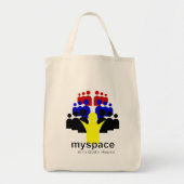 God MySpace Tote Bag (Voorkant)