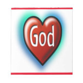 GOD NOTITIEBLOK (Voorkant)