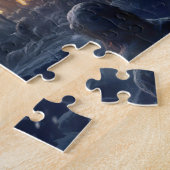 God Odin leads Einherjer Warrior of Asgards  Legpuzzel (Zijkant)