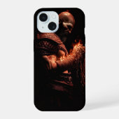 God of War Kratos iPhone 15 Case (Achterkant)