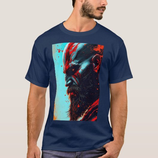 God of War kratos T-shirt (Voorkant)