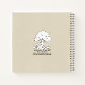 God onttrekt ons licht notitieboek (Achterkant)