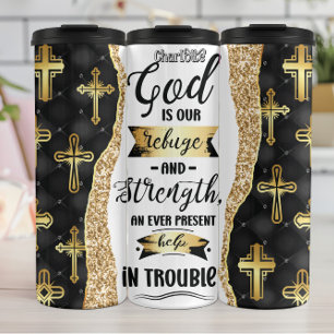 God onze toevluchtsoord sterkte moeite thermosbeker