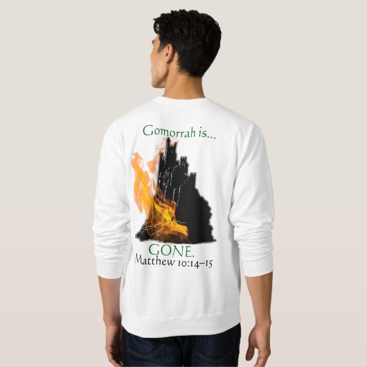 God oordeelde trui (Achterkant volledig)