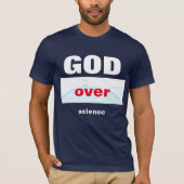 GOD Over wetenschap T-Shirt (Voorkant)
