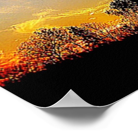 god paints the sky poster (Hoek)