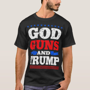 God Pistolen en Trump Donald Trump T-shirt
